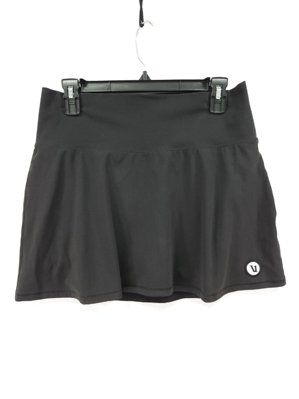 Vuori Womens Size Medium Black Clementine Skort Activewear Shorts Inner Pocket